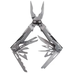 S.O.G SOG-PP1001-CP PowerPint Stonewashed Stainless Steel 5Cr15MoV Stainless Steel Long Features 18 Tools