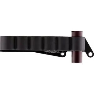 TacStar 1081211 Slimline SideSaddle Shorshell Carrier #6 Shot 12GA Rem 870/1100/11-87 Black Aluminum/Rubber