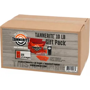 Tannerite Sports Gift Pack Thermal Tumbler Targets, Centerfire Rifle, 10 lb Mix, 20 Pouches.