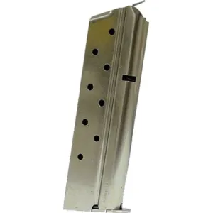 Colt SP574481-RP 1911 Government Magazine, .38 Super, 9 Rounds, Stainless Steel.