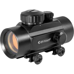 Barska AC10328 Red Dot 1x 30mm Obj Unlimited Eye Relief 5 MOA Black Matte