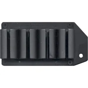TacStar 1081168 SideSaddle #4 Shot Shotshell Carrier 12GA Rem 870/1100/11-87 Black Polymer/Aluminum