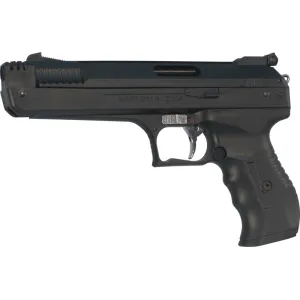 Beeman 2004 Deluxe Air Pistol .177 Pellet Post Front/Adj Rear Synthetic Grip/Frame Black
