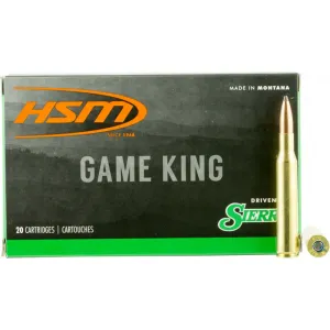 Hunting Shack 27012N Game King 270 Win 130 gr Sierra GameKing Spitzer Boat-Tail - 20rd Box