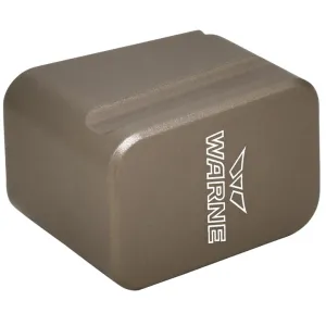 Warne Magazine Extension 3113 for Glock 17/22, 9mm Luger/+5, .40 S&W/+4, Hardcoat Anodized FDE, 656813107650.