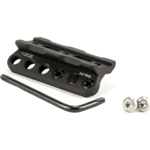 Bravo Company SLM-KM Modular Scout Light Mount Keymod Black Aluminum