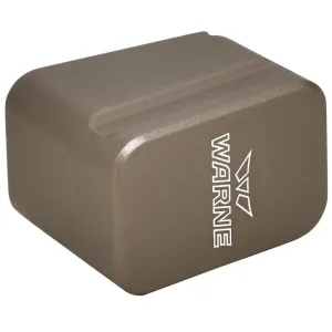 Warne MEG1954DE Magazine Extension for Glock 19/23, 9mm +5rd / .40 +4rd, Hardcoat Anodized FDE.