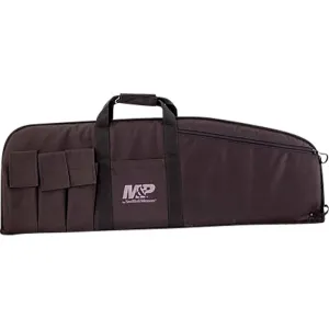 Battenfeld M&P Accessories 110016 Duty Series Large Case 45\" Black 5 Exterior Mag Pouches for Rifle/Shotgun