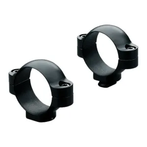 Leupold 51033 Standard Scope Ring Set For Rifle Super High 30mm Tube Matte Black Steel