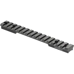 Leupold 180954 BackCountry Matte Black Aluminum For Savage 10/110 Round Receiver Rifle Cross-Slot Short Action 20 MOA