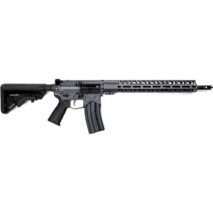 Battle Arms Development Authority Semi-Automatic AR-15 Rifle 16\" Barrel .223 / 5.56 NATO 30rd - Billet Rifle W/ Combat Grey Cerakote Finish - AUTHORITY-010
