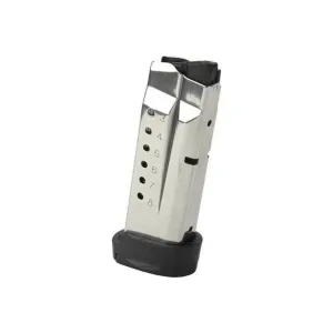 Ed Brown RMPMAG8SHIELD OEM 8rd 9mm Luger Stainless Extended for S&W M&P Shield