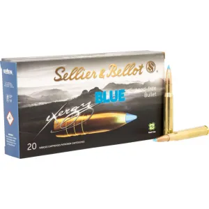 Sellier & Bellot SB3006XA eXergy 30-06 165 GRTAC-EX-Blue 20 Per Box/12 Cs - 20rd Box