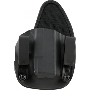 TX 1836 Kydex RECRUIT635 Recruiter IWB Style made of Black Kydex with 1.25\" Waist Belt Size for Springfield XD-S Right Hand