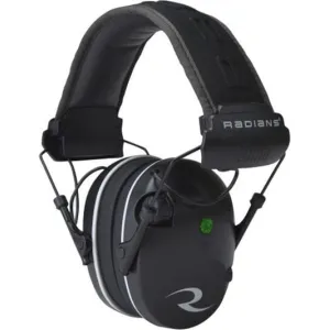 Radians R3200ECS Dual MIC Elec Muffs Black/GRAY
