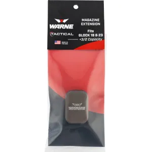 Warne MEG193/2DE For Glock 19/23 FDE +3/9MM +2/.40