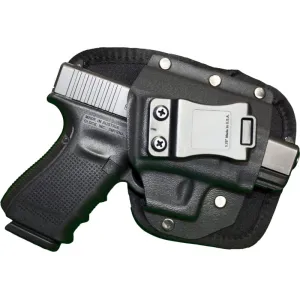Crossfire Shooting Gear EDC IWB Holster, Right Hand, Subcompact Fit, Black Nylon