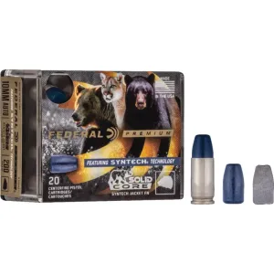 Federal P10SHC1 Premium Hunting 10mm Auto 200 gr Solid Core Synthetic - 20rd Box
