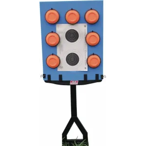 MTM Jammit Target System Combo Target Stand, Targets, Model JMTBB, 17.5\"x23\" Backer, Plastic, Includes Bird Board Clips.
