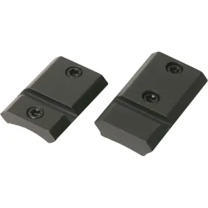Warne M902936M 2-Piece Base Savage Bolt Action Weaver Style Matte Black Finish