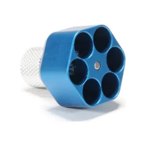 Pachmayr 02655 Competition Speedloader Made of Aluminum with Blue Finish for S&W N Frame Holds up to 6rds