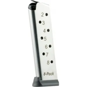 Ed Brown 848 OEM Full Size Mag Stainless Detachable 8rd 45 ACP for ED Brown 1911 Government