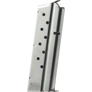 Ed Brown 849 OEM Full Size Mag Stainless Detachable 9rd 9mm Luger for ED Brown 1911 Government