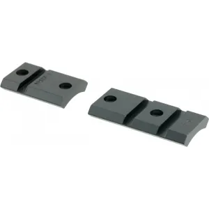 Warne M902902M 2-Piece Weaver Style Base Savage Bolt Accu-Trigger Matte Black