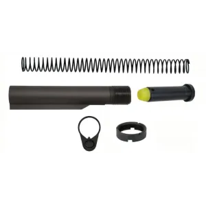TacFire MAR047PCCAP Buffer Tube Black Matte, AR Platform, 0.77 lbs, Aluminum Construction
