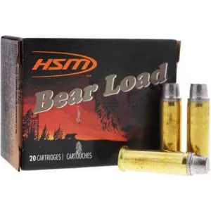 Hunting Shack 45C7N20 Bear Load 45 Colt (LC) +P 325 gr Wide Flat Nose (WFN) - 20rd Box