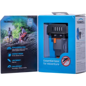 Thermacell MRBPR Backpacker Gray Effective 15 ft Odorless Scent Repels Mosquito 4 oz Effective Up to 90 Hours
