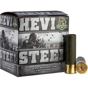 HEVI-Shot HEVI-Steel 12 Gauge 3.5\" 1 3/8 oz BB Steel Shot 25 Rounds HS65088