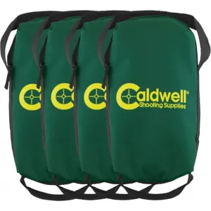 Caldwell 533117 Lead Sled Shooting Rest Weight Bag Unfilled Dark Green 4 Pack