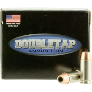 DoubleTap Ammunition 40180CE Desert Tech Defense 40 S&W 180 GR Jacketed Hollow Point - 20rd Box