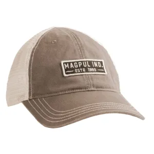 Magpul MAG1260-252 Established Garment Trucker Hat Driftwood Adjustable Snapback Osfa Embroidered Patch