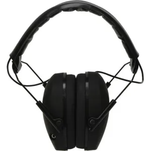 Radians 230-EHP 230-EHP Slim Electronic Muff 23 dB Over the Head Black Ear Cups with Adjustable Black Headband for Adults 1 Pair