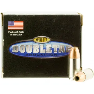 DoubleTap Ammunition 9MM165EQ Desert Tech Defense 9mm Luger 165 GR Jacketed Hollow Point - 20rd Box