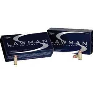 Speer 53955 Lawman 40 Smith & Wesson Total Metal Jacket 165 GR - 50rd Box