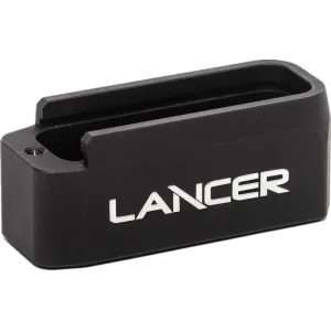 Lancer L5AWM EXTBP06BLK +6 Extended Basepad, Fits L5AWM Magazines, 223 Rem/5.56 NATO, 6rd, Black