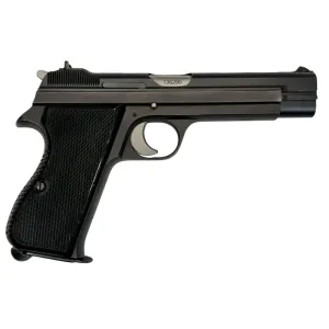 Swiss P49 Pistol, Model P210-2, Original, 9mm Caliber, C & R Eligible - NRA Excellent Surplus Condition W / Box