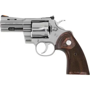 Colt Defense PYTHONSP3WTS Python .357MAG 3\" SS Adjustable Sight Walnut