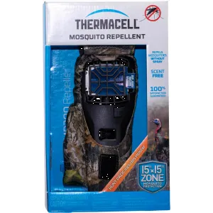 Thermacell MR300F MR300 Portable Repeller Camo Effective 15 ft Odorless Scent Repels Mosquito Effective Up to 12 hrs