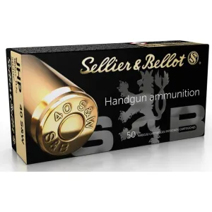 Sellier & Bellot SB40C 40 S&W 180 Jacketed Hollow Point - 50rd Box