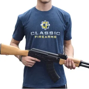 Classic Firearms T-Shirt - Navy