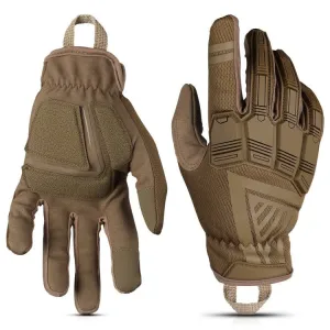 Glove Station Impulse Guard TPR Impact Resistant Tactical Gloves - Tan - Extra Large - GS-TKG126-XL-TAN