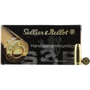 Sellier & Bellot SB9SUBB Handgun 9mm Luger Subsonic 150 gr Full Metal Jacket (FMJ) - 50rd Box