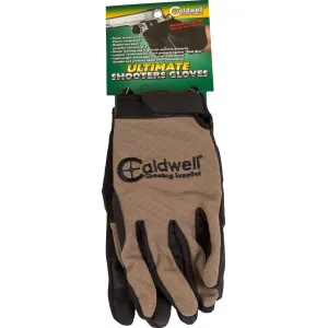 Caldwell 151293 Ultimate Shooting Gloves SM/MD Tan