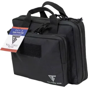 Full Forge Gear Double Pistol Case - Black