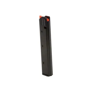 Duramag SS 32-Round Magazine 3209041178CPD for AR-15 Colt Pattern 9mm Luger, Stainless Steel, Black, 32rd Capacity