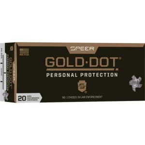 Speer 24469 Gold Dot Personal Protection 223 Rem 75 gr Speer Gold Dot - 20rd Box